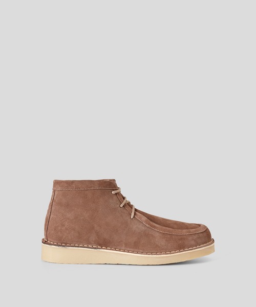 BENETTON (UNITED COLORS OF BENETTON)（ベネトンユナイテッドカラーズオブベネトン）の「ハイカットスエードブーツ（ブーツ・メンズ・ブラウン/ネイビー・40/41/42）」の12枚目の写真