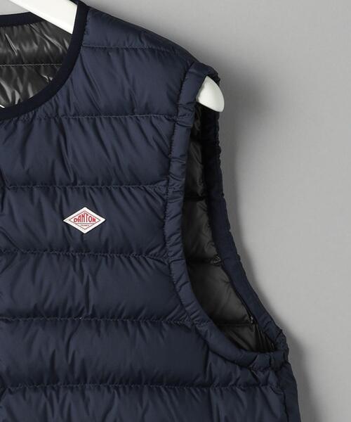 DANTON(ダントン)の「<DANTON> INNER DOWN VEST/ダウンベスト(ダウンベスト・メンズ・ブラック/ネイビー・M/L/S)」の5枚目の写真