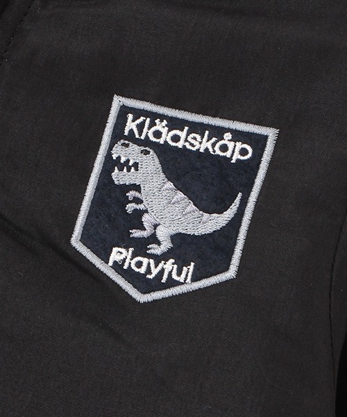 kladskap(クレードスコープ)の「恐竜中わた入りMA-1(ブルゾン・キッズ・カーキ/ブラック・90cm/100cm/110cm/120cm/130cm)」の11枚目の写真