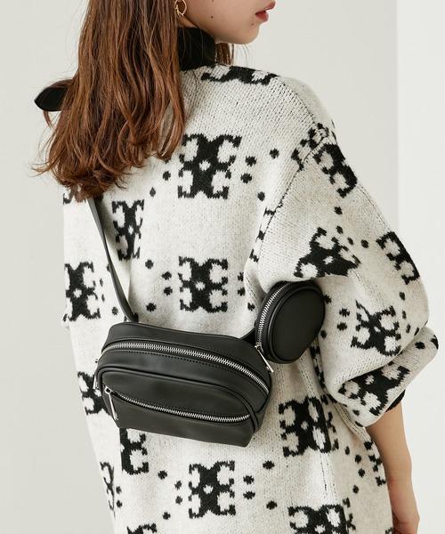 Chico（チコ）の「2ピースウエストポーチ（ボディバッグ/ウエストポーチ・レディース・ブルー/アイボリー/ブラック・FREE）」の5枚目の写真