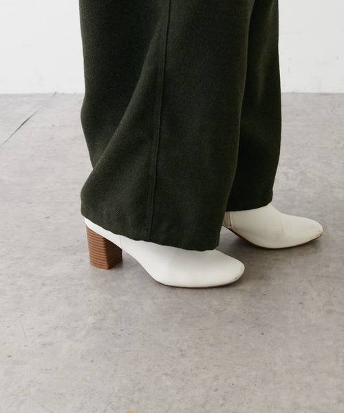 PUAL CE CIN(ピュアルセシン)の「【Du noir】ツイード調サロペット(サロペット/オーバーオール・レディース・ブラック/カーキ・FREE)」の11枚目の写真