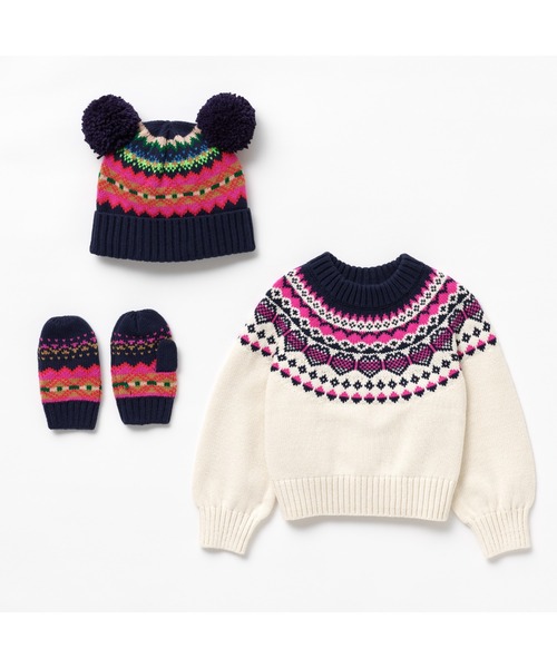 セール】ハート フェアアイル セーター (幼児)（ニット/セーター