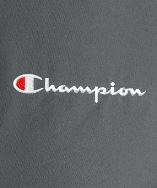 Champion(チャンピオン)の「Champion/チャンピオン COACH JACKET/コーチジャケット(ナイロンジャケット・メンズ・ダークグレー/オリーブ/ブラック/ネイビー・M/L/XL)」の8枚目の写真