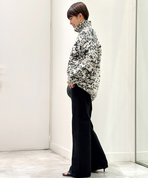 Tu es mon TRESOR（トゥ エ モン トレゾア）の「【Tu es mon TRESOR/トゥ エ モン トレゾア】 The Amber Jean(buggy)（デニムパンツ・レディース・ブラック系その他・27/28/26）」の6枚目の写真