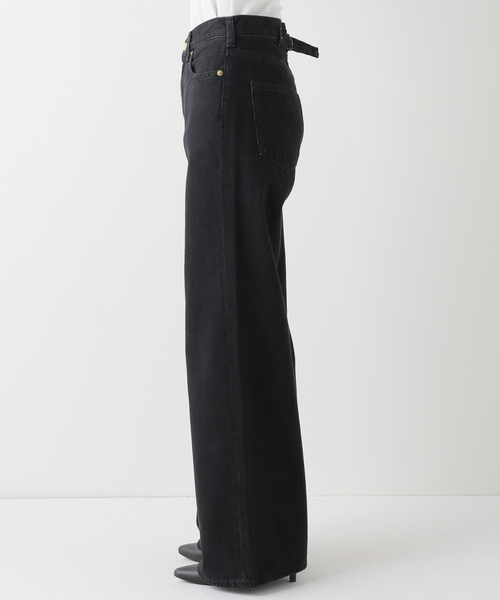 Tu es mon TRESOR（トゥ エ モン トレゾア）の「【Tu es mon TRESOR/トゥ エ モン トレゾア】 The Amber Jean(buggy)（デニムパンツ・レディース・ブラック系その他・27/28/26）」の9枚目の写真