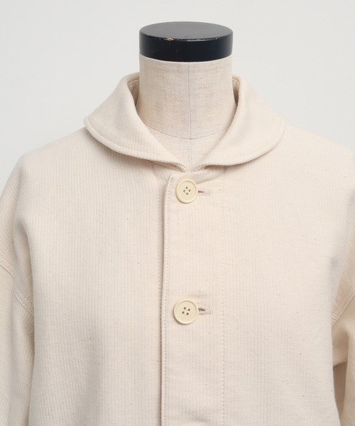 Malle（マル）の「Malle アンカットコール　ワークジャケット（その他アウター・レディース・アイボリー・FREE）」の19枚目の写真