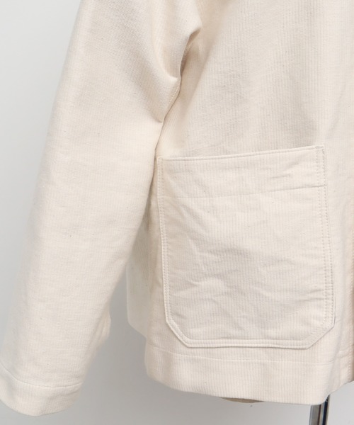 Malle（マル）の「Malle アンカットコール　ワークジャケット（その他アウター・レディース・アイボリー・FREE）」の12枚目の写真