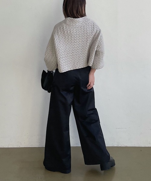 PAGEBOY（ページボーイ）の「アシメミリタリーパンツ（その他パンツ・レディース・ブラック/ブラウン/オフホワイト・FREE）」の11枚目の写真