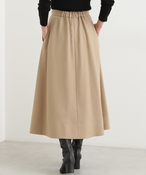 NATURAL BEAUTY BASIC(ナチュラルビューティーベーシック)の「ペプラムベストセットアップ(ワンピース・レディース・ライトグリーン/ネイビー/ベージュ・SMALL/MEDIUM)」の12枚目の写真