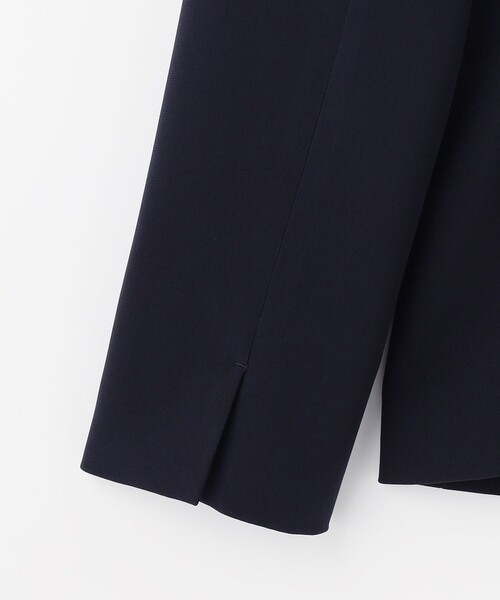 セットアップ対応/洗える】トリアセダブルジョーゼット テーラード