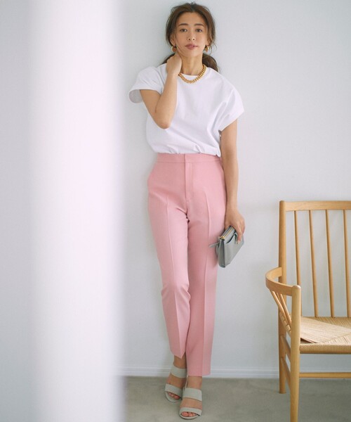 新品同様✨23区　2025　フレンチスリーブ ポロニット　ベージュ　38 新品同様✨23区 2025 フレンチスリーブ ポロニット ベージュ 38