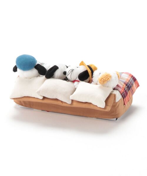 PEANUTS(ピーナッツ)の「PEANUTS/ピーナッツ スヌーピーブラザーズ ティッシュカバー(インテリア雑貨・レディース・マルチ・ONE SIZE)」の3枚目の写真