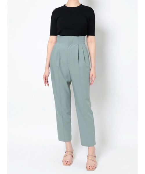 LAGUNAMOON（ラグナムーン）の「バックベルトテーパードパンツ（その他パンツ・レディース・ブルー/アイボリー/モカ・SMALL/MEDIUM）」の15枚目の写真