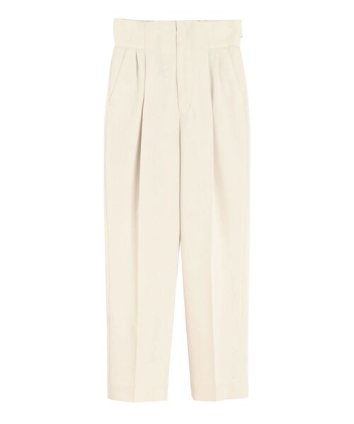 LAGUNAMOON（ラグナムーン）の「バックベルトテーパードパンツ（その他パンツ・レディース・ブルー/アイボリー/モカ・SMALL/MEDIUM）」の4枚目の写真