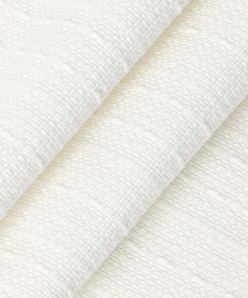 ANAYI リネンオックステーラードジレ Sサイズ ホワイト パール 22SS セール】コットンオックスパッチポケットジレ（その他アウター