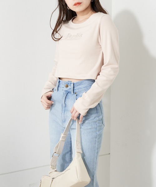 夏セール開催中 MAX80%OFF！ セール】【2023SS】ビーズロゴチビロンT（Tシャツ/カットソー トップス
