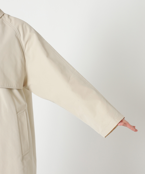 JOURNAL STANDARD relume（ジャーナルスタンダード　レリューム）の「スラックコート（ステンカラーコート・レディース・アイボリー・38/36）」の15枚目の写真