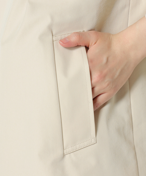 JOURNAL STANDARD relume（ジャーナルスタンダード　レリューム）の「スラックコート（ステンカラーコート・レディース・アイボリー・38/36）」の17枚目の写真