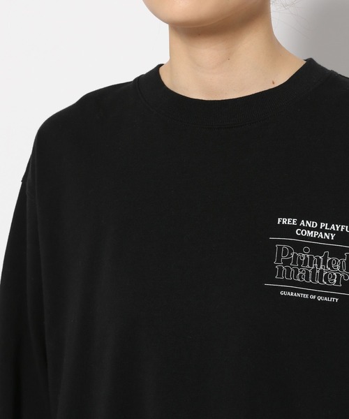 PAGEBOY(ページボーイ)の「マルチアイコンロンT(Tシャツ/カットソー・レディース・ブラック/オフホワイト・FREE)」の14枚目の写真