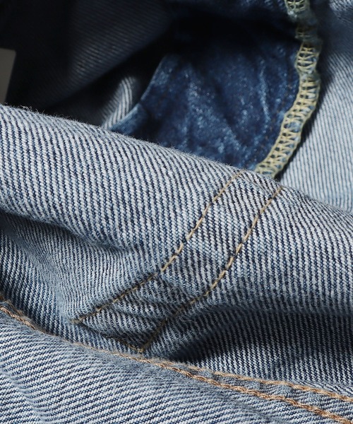 GO TO HOLLYWOOD（ゴートゥーハリウッド）の「GO TO HOLLYWOOD/ゴートゥーハリウッド ヴィンテージ ラップパンツ（デニムパンツ・キッズ・ブルー・130/140）」の9枚目の写真
