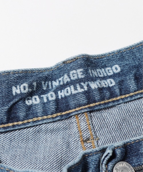 GO TO HOLLYWOOD（ゴートゥーハリウッド）の「GO TO HOLLYWOOD/ゴートゥーハリウッド ヴィンテージ ラップパンツ（デニムパンツ・キッズ・ブルー・130/140）」の3枚目の写真