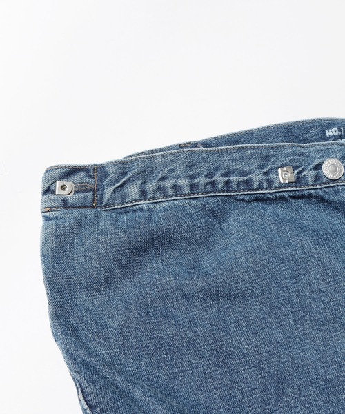 GO TO HOLLYWOOD（ゴートゥーハリウッド）の「GO TO HOLLYWOOD/ゴートゥーハリウッド ヴィンテージ ラップパンツ（デニムパンツ・キッズ・ブルー・130/140）」の4枚目の写真