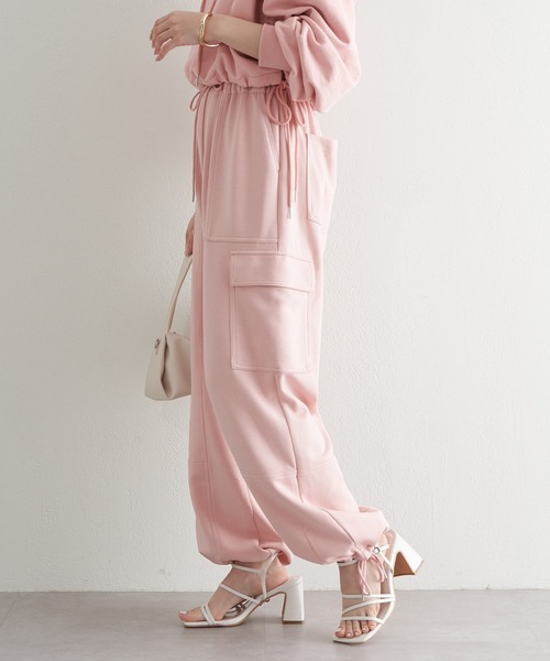 Chico（チコ）の「【2023SS/新色追加】ポンチパラシュートパンツ（その他パンツ・レディース・ブラック/ピンク/アイボリー/グレー・FREE）」の20枚目の写真