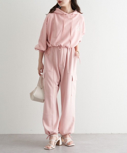 Chico（チコ）の「【2023SS/新色追加】ポンチパラシュートパンツ（その他パンツ・レディース・ブラック/ピンク/アイボリー/グレー・FREE）」の19枚目の写真