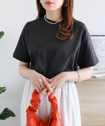 コットンクルーネック半袖Tシャツ
