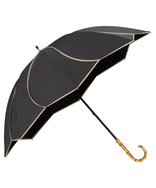 UVO（ウーボ）の「★完全遮光100% 最強の日傘「UVO（ウーボ）」8本骨 長傘 フローラル Wpc.（長傘・レディース・ベージュ/ピンク/ブラック/オフホワイト/ラベンダー/グレー・FREE）」の10枚目の写真