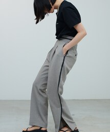 GALLEST | サイドライン ストレートパンツ【ウォッシャブル】(その他パンツ)