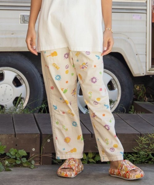 チャイハネ（チャイハネ）の「【チャイハネ】Amina×grn×POP FIRE デニーポMEN'Sパンツ（その他パンツ・メンズ・インディゴブルー/ホワイト・FREE）」の8枚目の写真