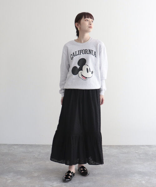 fredy emue（フレディエミュ）の「【fredy emue/フレディエミュ】コットンレースティアードスカート（スカート・レディース・ブラック/レッド/オフホワイト・36/38）」の9枚目の写真