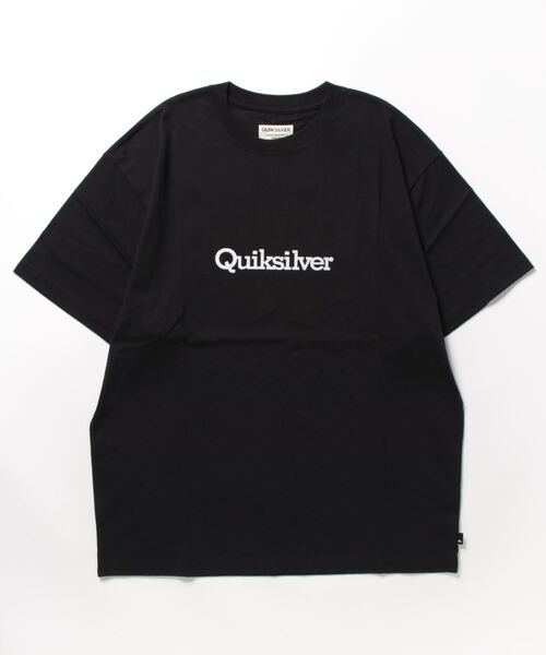 Quiksilver(クイックシルバー)の「OF THE SHORE ST/クイックシルバーバックプリント半袖Tシャツ(Tシャツ/カットソー・メンズ・ブラック/ブルー/ホワイト/ブラウン・SMALL/MEDIUM/LARGE/XX-LARGE/X-LARGE)」の1枚目の写真