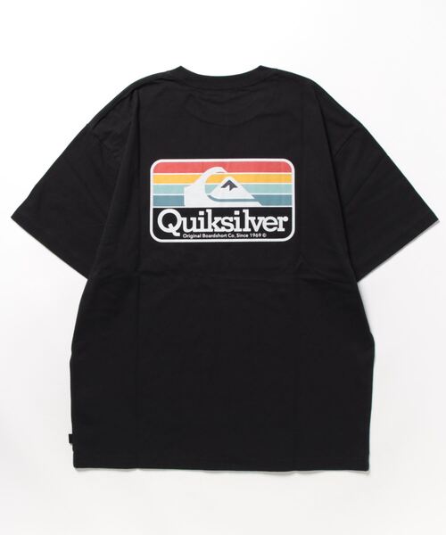 Quiksilver(クイックシルバー)の「OF THE SHORE ST/クイックシルバーバックプリント半袖Tシャツ(Tシャツ/カットソー・メンズ・ブラック/ブルー/ホワイト/ブラウン・SMALL/MEDIUM/LARGE/XX-LARGE/X-LARGE)」の5枚目の写真