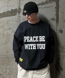 EXAMPLE | EXAMPLE PEACE NYLON BIG SILHOUETTE CREWNECK(Tシャツ/カットソー)