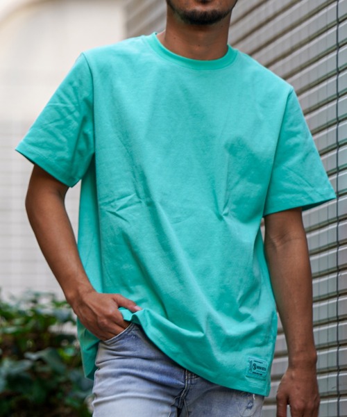 adamsJUGGLER(アダムスジャグラー)の「OEジャージーSSティー(Tシャツ/カットソー・メンズ・レッド/ベージュ/グレー/ブラック/ホワイト/パープル/ターコイズブルー/ネイビー・XL/L/M)」の6枚目の写真