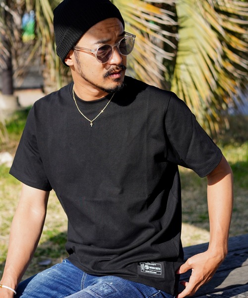 adamsJUGGLER(アダムスジャグラー)の「OEジャージーSSティー(Tシャツ/カットソー・メンズ・レッド/ベージュ/グレー/ブラック/ホワイト/パープル/ターコイズブルー/ネイビー・XL/L/M)」の10枚目の写真