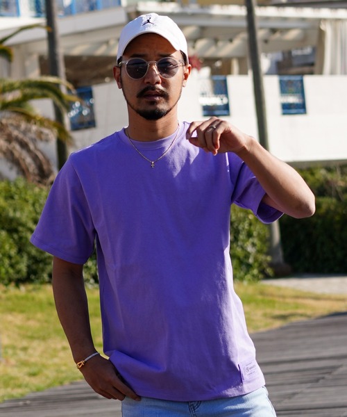 adamsJUGGLER(アダムスジャグラー)の「OEジャージーSSティー(Tシャツ/カットソー・メンズ・レッド/ベージュ/グレー/ブラック/ホワイト/パープル/ターコイズブルー/ネイビー・XL/L/M)」の22枚目の写真