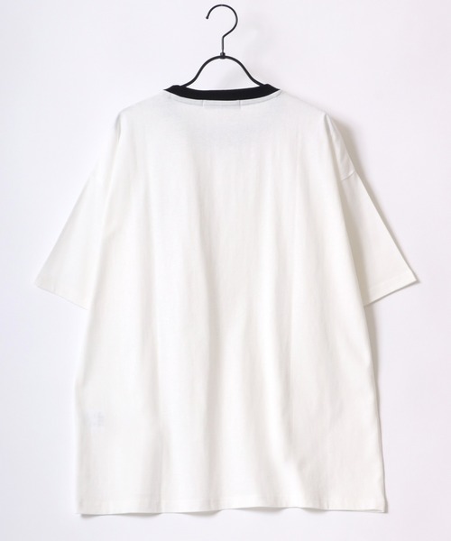 Lazar 別注 Animal One Point Embroidery Tee/オーバーサイズ ワン