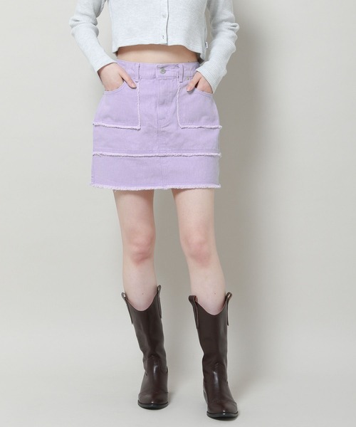 ANDTHEOTHER／ローカットデニムミニスカート 2199665 