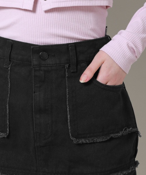 ANDTHEOTHER／ローカットデニムミニスカート 2199665 