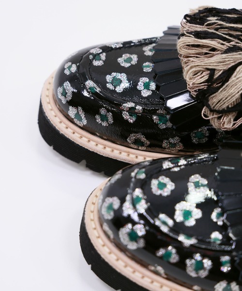 JUCO.（ジュコ）の「ドラマチックローファー　-LADIES & MENS-（ローファー・レディース・ブラック・24.5cm/25.0cm/23.0cm/23.5cm/27.5cm/25.5cm/24.0cm/26.5cm）」の10枚目の写真