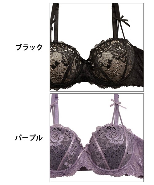 ほどける紐ショーツ】リボン×総レースでフェミニンな色気を演出