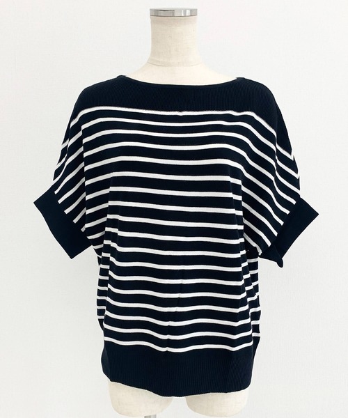 CELINE - 【美品】CELINE ボーダー チュニック Tシャツ 半袖