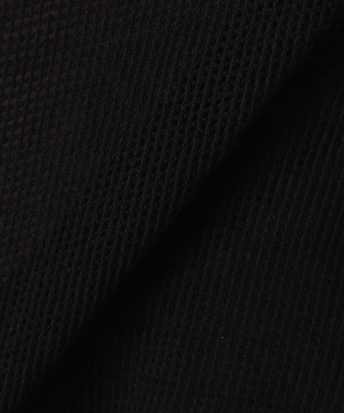 journal standard L'essage（ジャーナルスタンダードレサージュ）の「バスケットメッシュTシャツ（Tシャツ/カットソー・レディース・ブラック/アイボリー・FREE）」の10枚目の写真