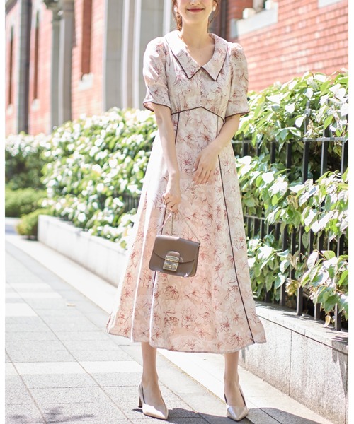 tocco closet（トッコ クローゼット）の「コード切り替え襟付き