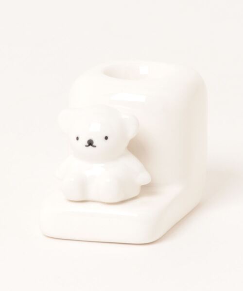 Miffy（ ミッフィー）の「miffy/ミッフィー　歯ブラシスタンド シングル（インテリア雑貨・レディース・ホワイト/ホワイト系その他・ONE SIZE）」の2枚目の写真