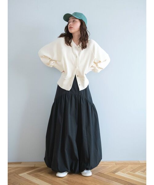 Ungrid(アングリッド)の「バルーンデザインスカート(スカート・レディース・ブラック/ブルー/アイボリー・FREE)」の17枚目の写真