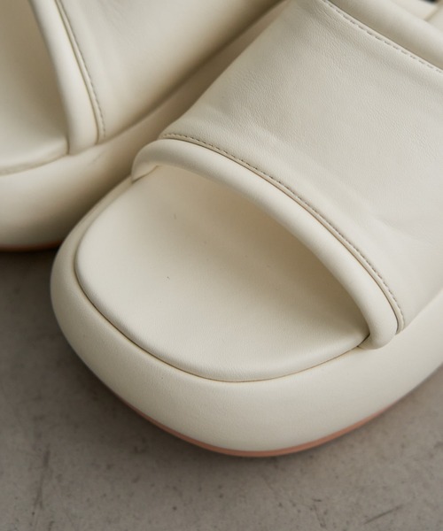 Kastane（カスタネ）の「【新色追加】ボリュームソールシューズ（サンダル・レディース・アイボリー/スカイブルー/ブラック・36/37/38）」の11枚目の写真